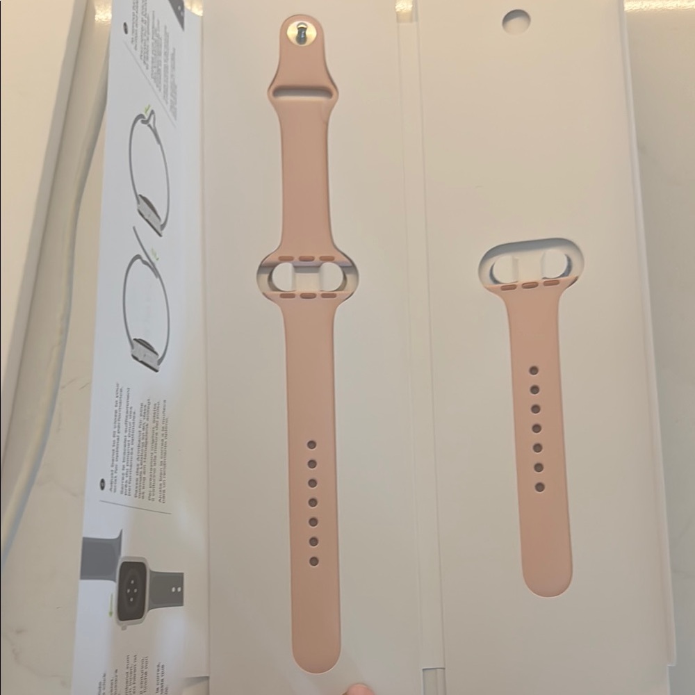 Apple Pink Arm & Wristband with Classic Closure